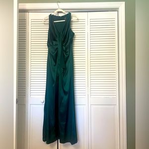 Aidan by Aidan Mattox green gown!